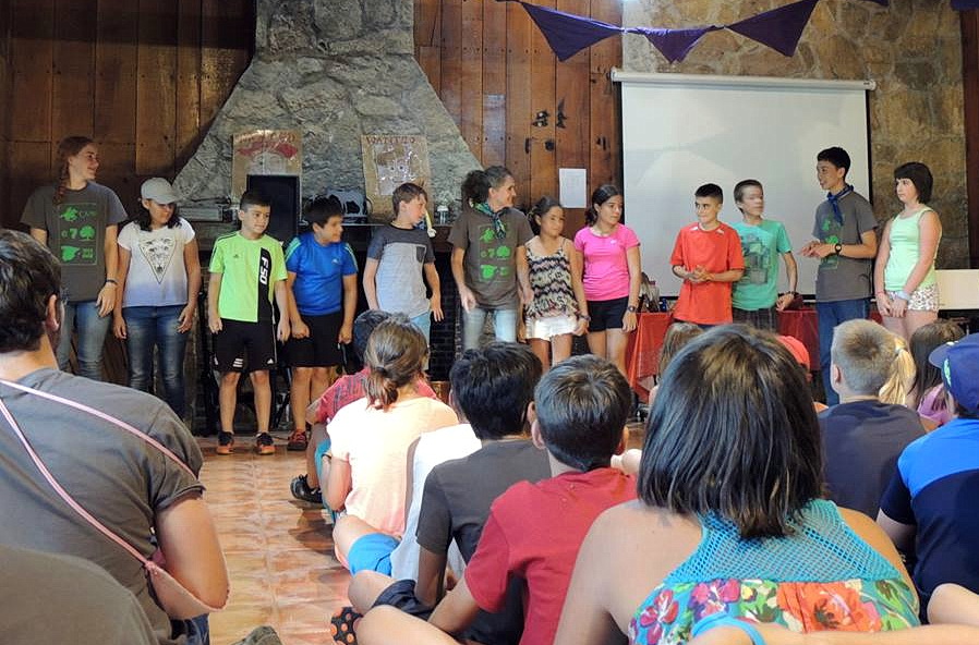 Cowboy Camp Skit