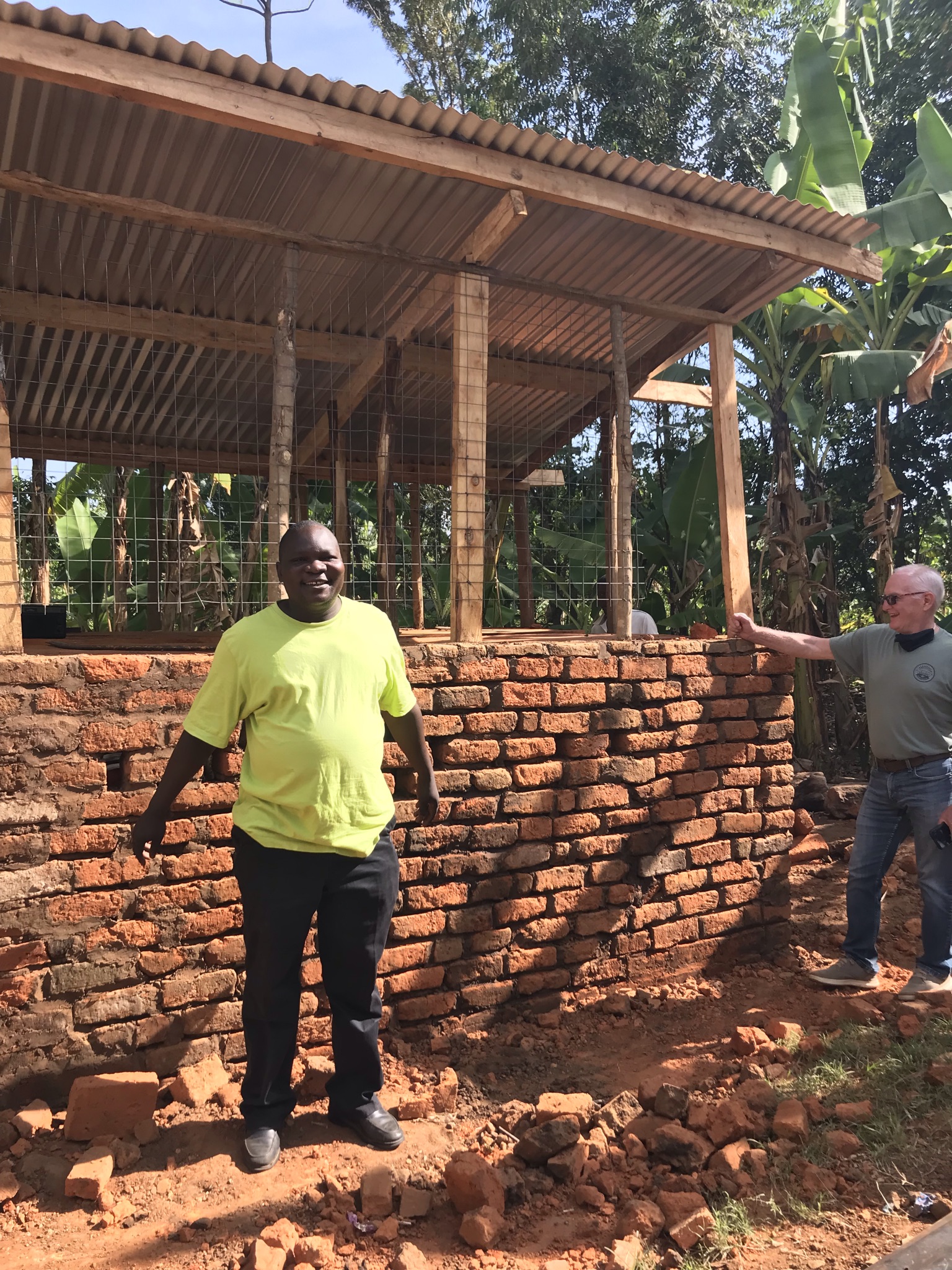 A Pastor's New Chicken Coup
