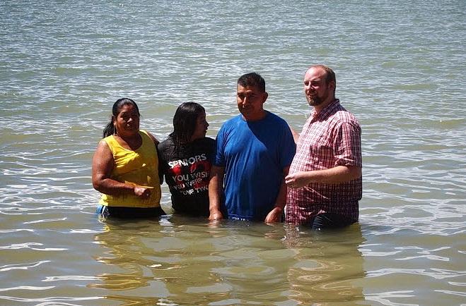 A Family Gets Baptized