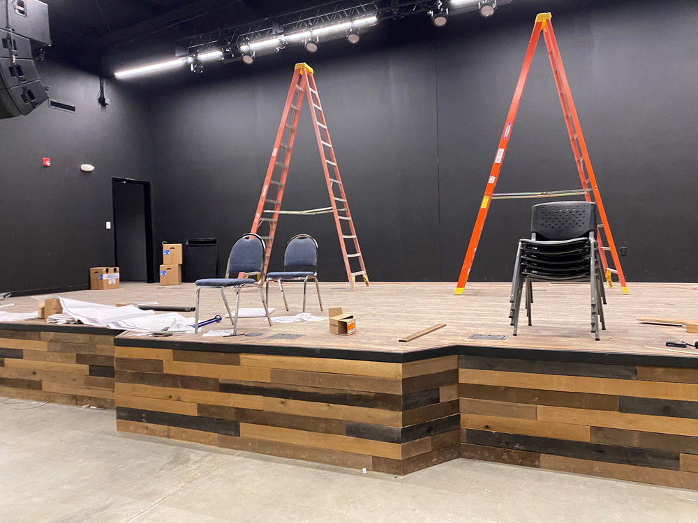 New Stage Construction at Sonrise